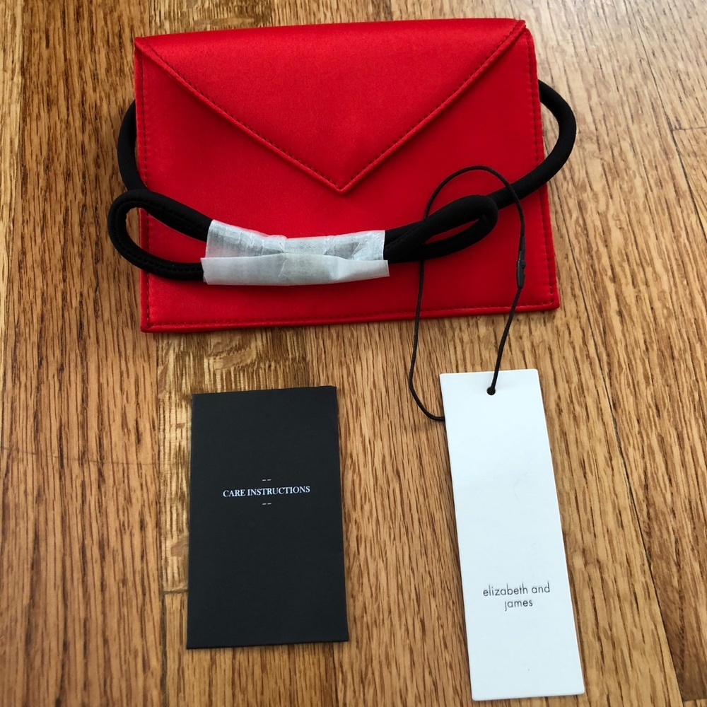 Elizabeth and James Pen Pal Satin Shoulder Bag